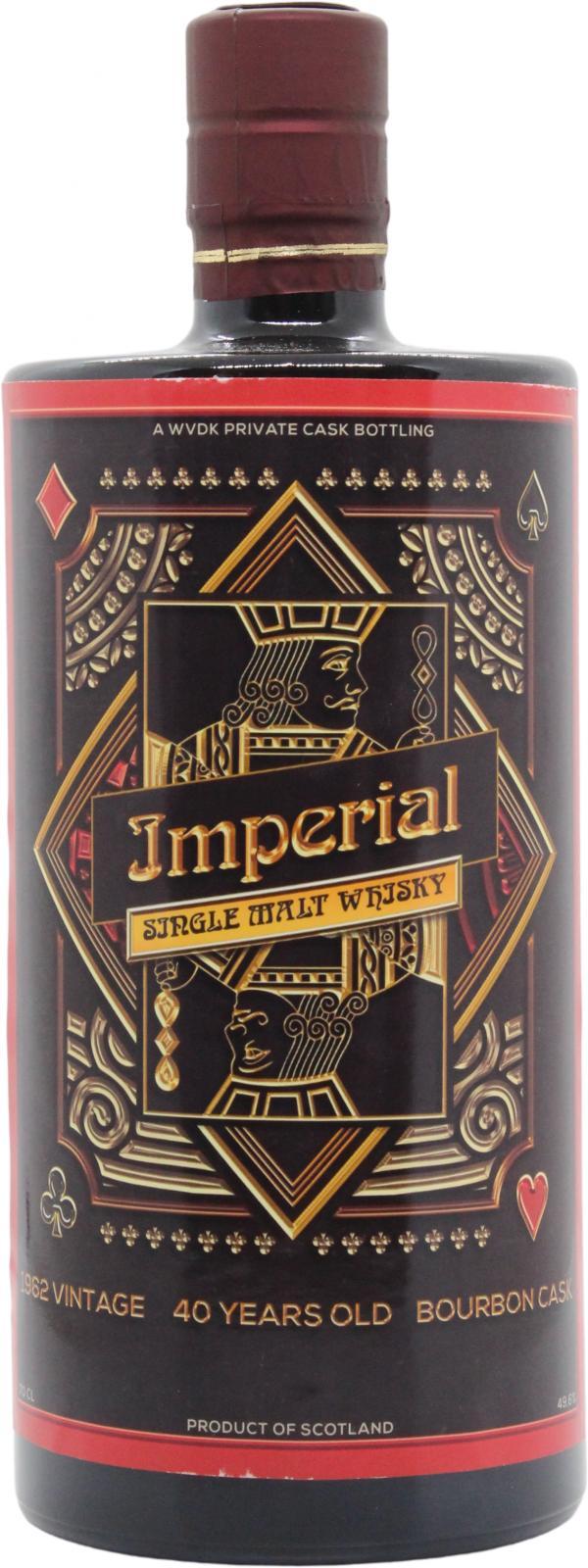 Imperial 1962 UD Bourbon Cask Private Bottling 49.6% 700ml
