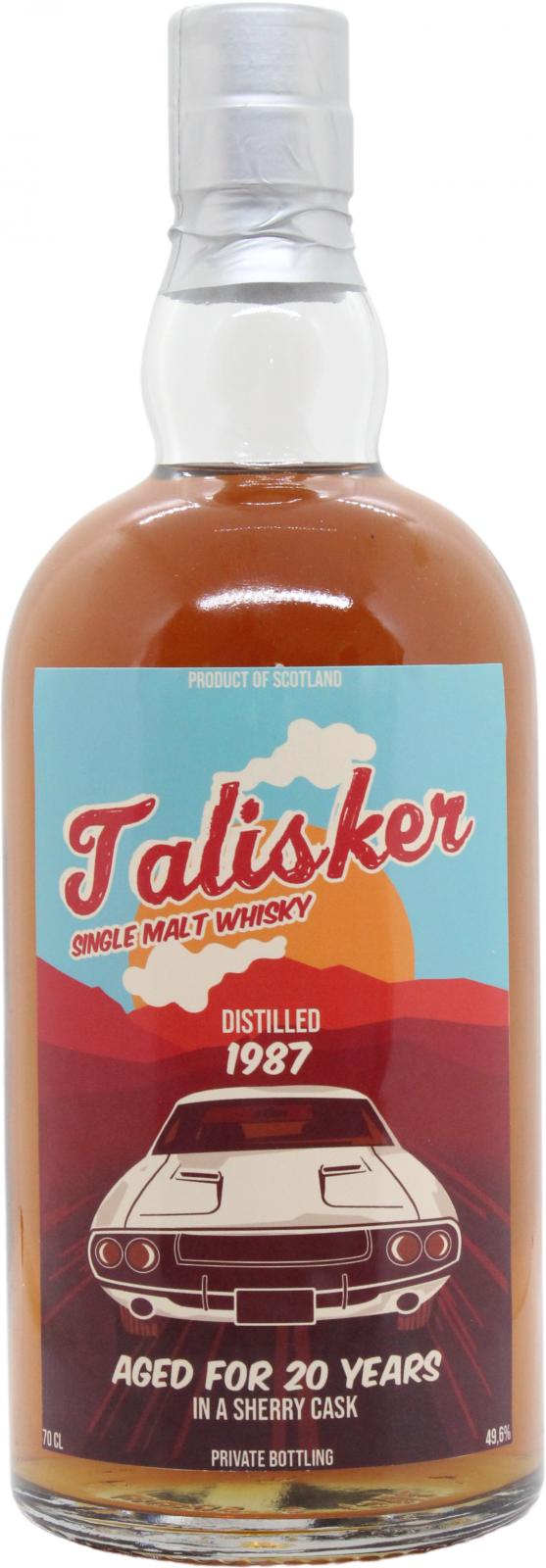 Talisker 1987 UD Sherry Cask Private Bottling 49.6% 700ml