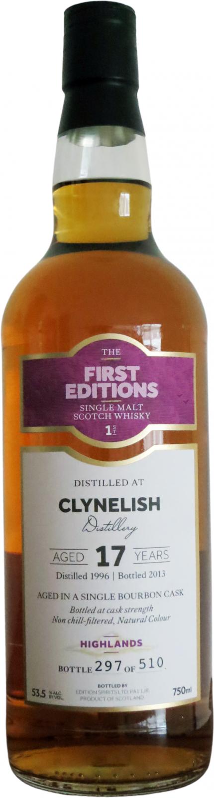 Clynelish 1996 ED Bourbon 53.5% 750ml