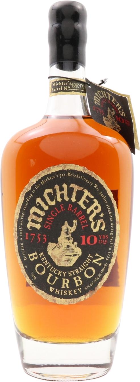 Michter's 10yo Single Barrel Bourbon 18B170 47.2% 750ml