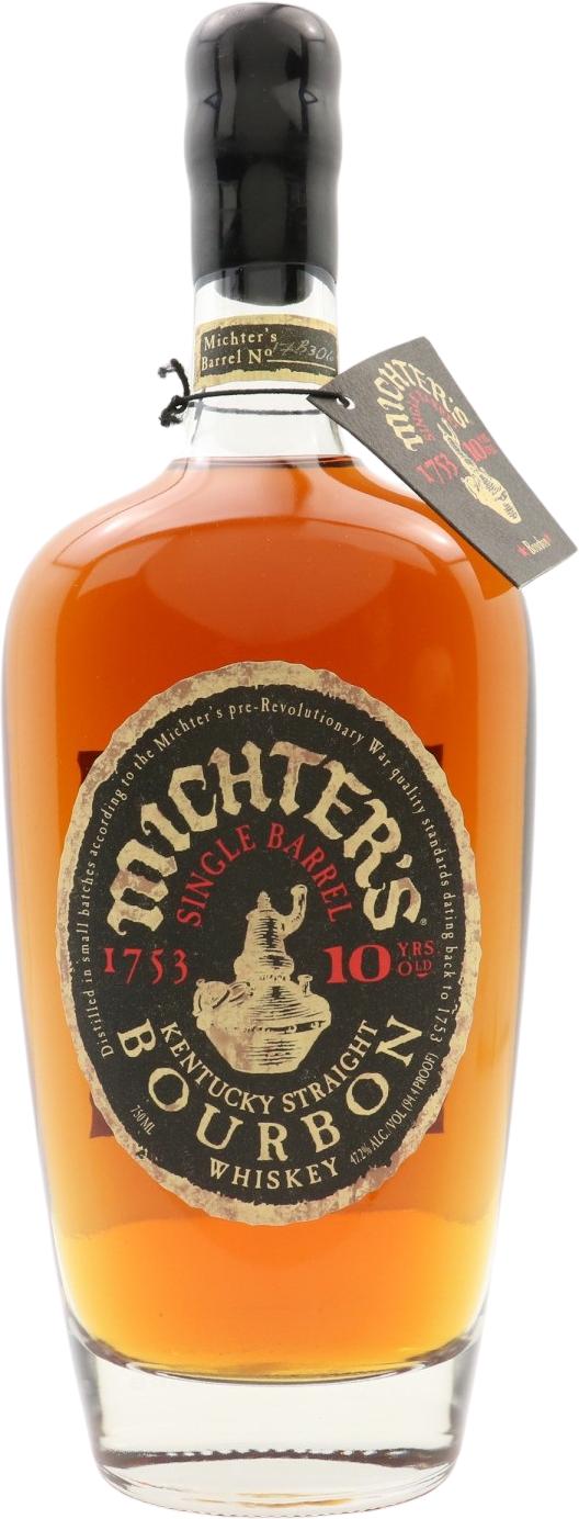 Michter's 10yo Single Barrel Bourbon 17B306 47.2% 750ml
