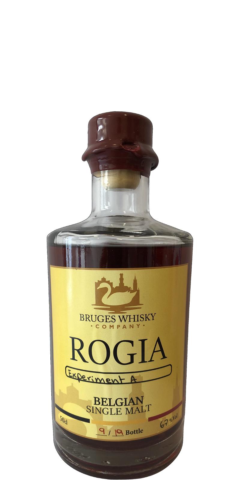 Bruges Whisky Company Rogia Experiment A 67% 500ml