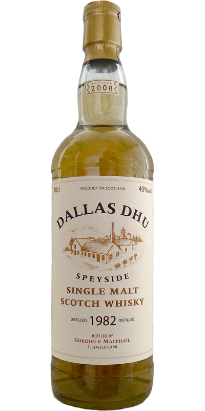 Dallas Dhu 1982 GM Licensed Bottling 40% 700ml