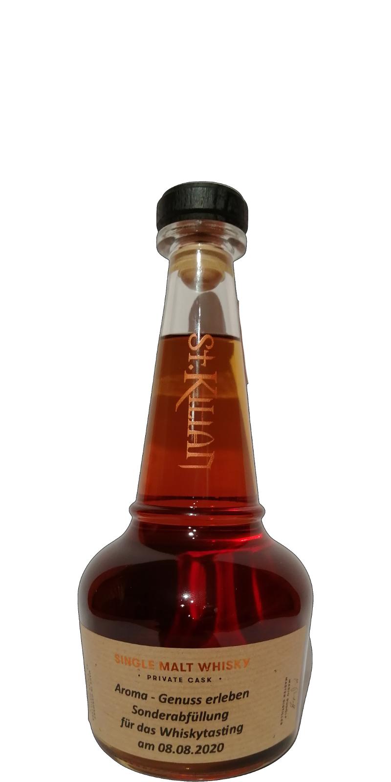 St. Kilian 2017 Hand Bottled American White Oak #930 Aroma & Genuss Whiskytasting 63.5% 500ml