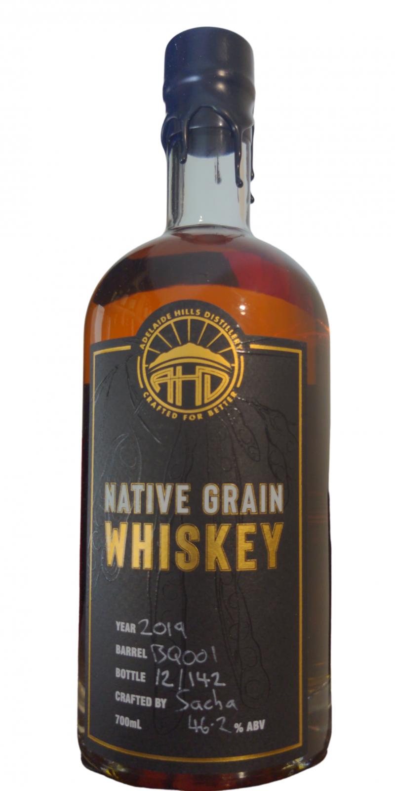 Adelaide Hills Native Grain Whiskey