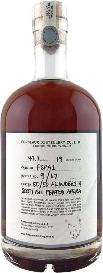 Furneaux 50/50 Flinders/Scottish Peated Apera Cask Frnx