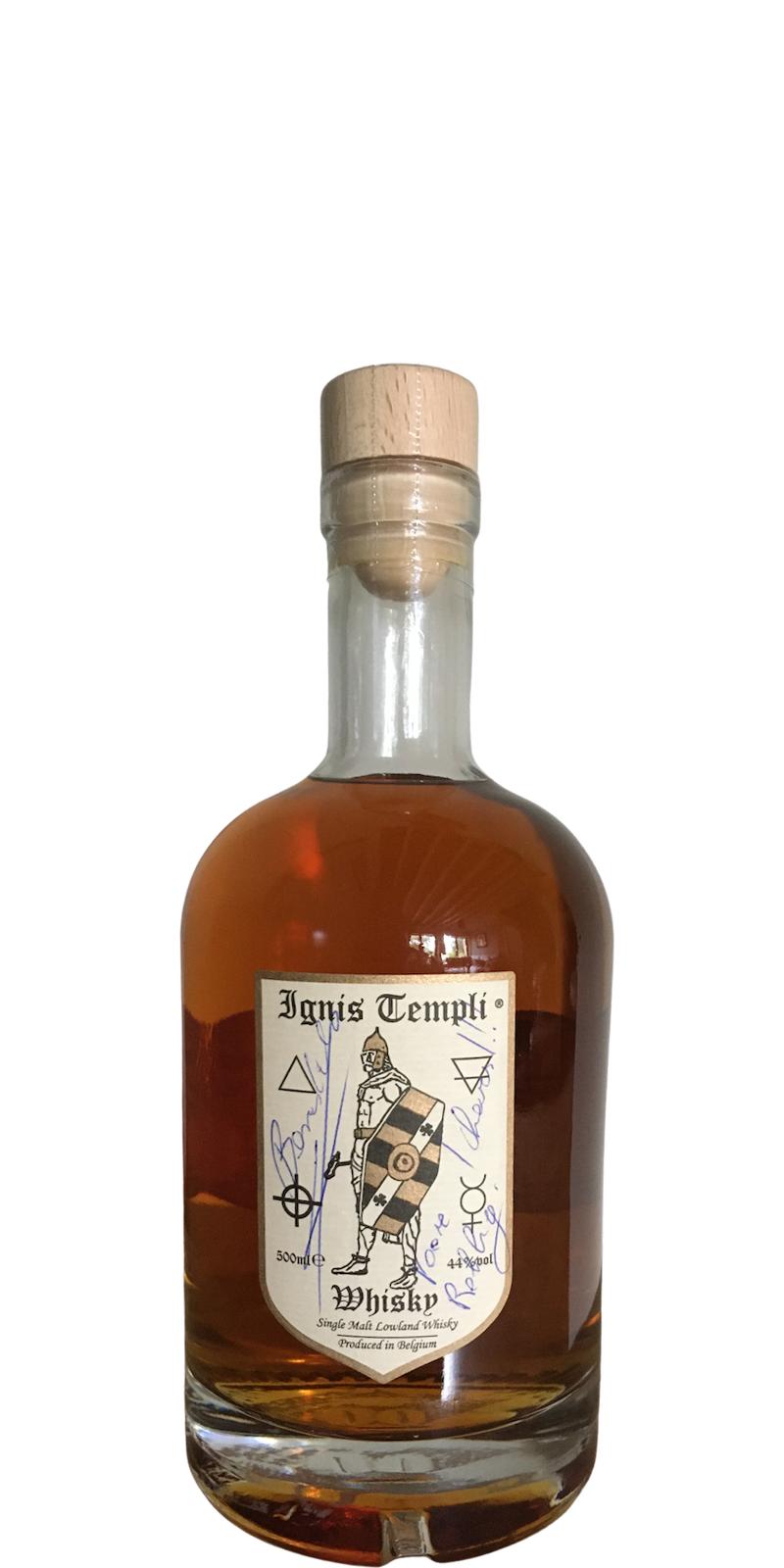Ignis Templi Single Malt Lowland Whisky French Oak 7L20.001 44% 500ml