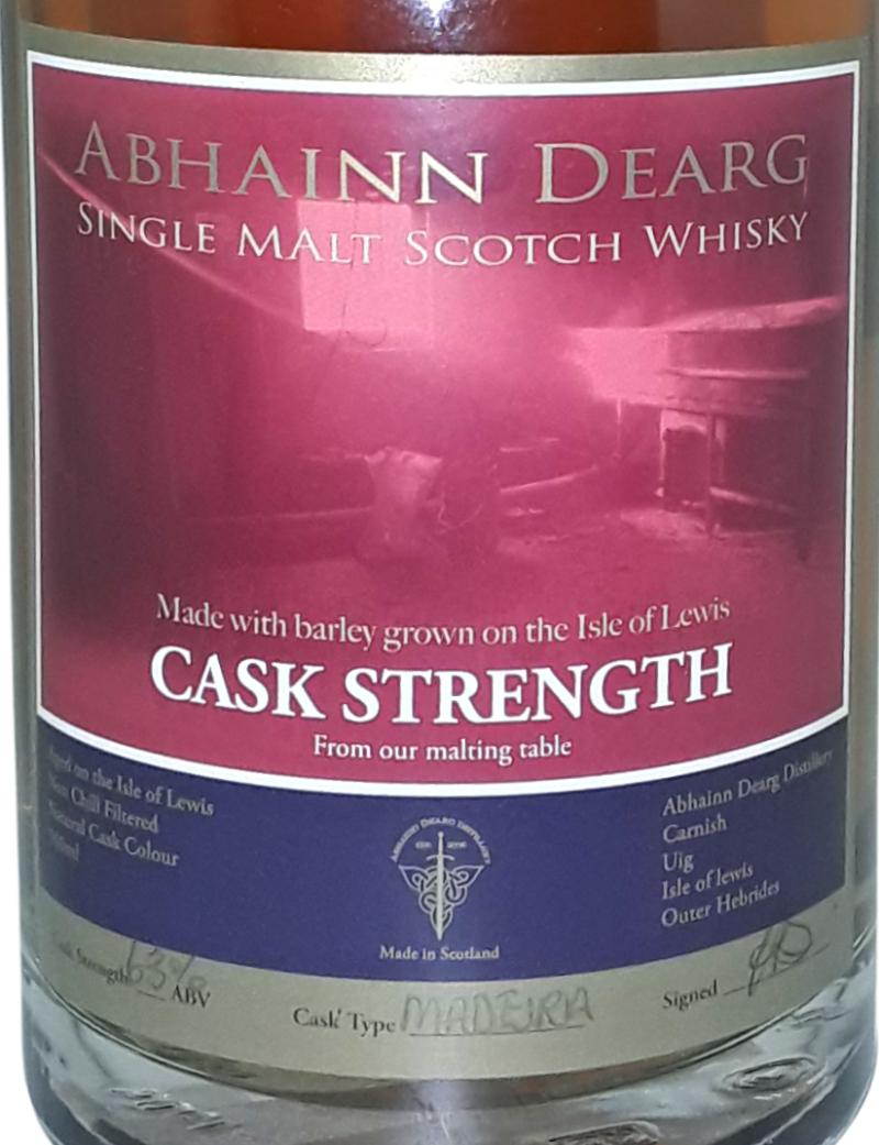Abhainn Dearg Cask Strength