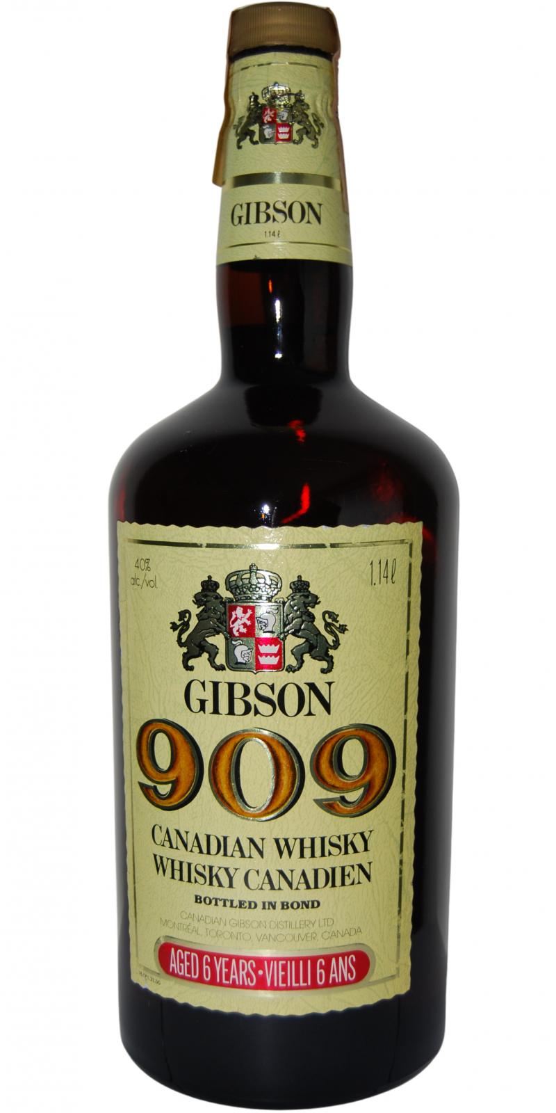 Gibson 6yo 909 40% 1140ml