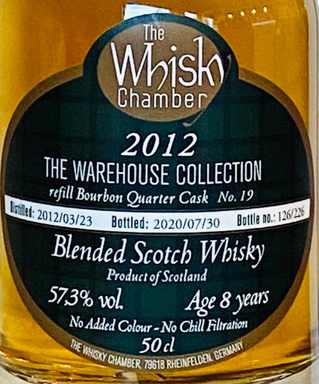 Blended Scotch Whisky 2012 WCh