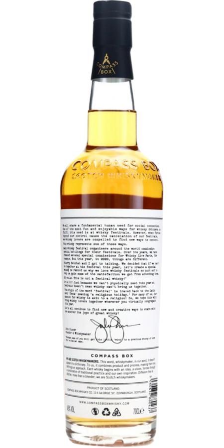 This is not a Festival Whisky NAS CB - Ratings and reviews - Whiskybase