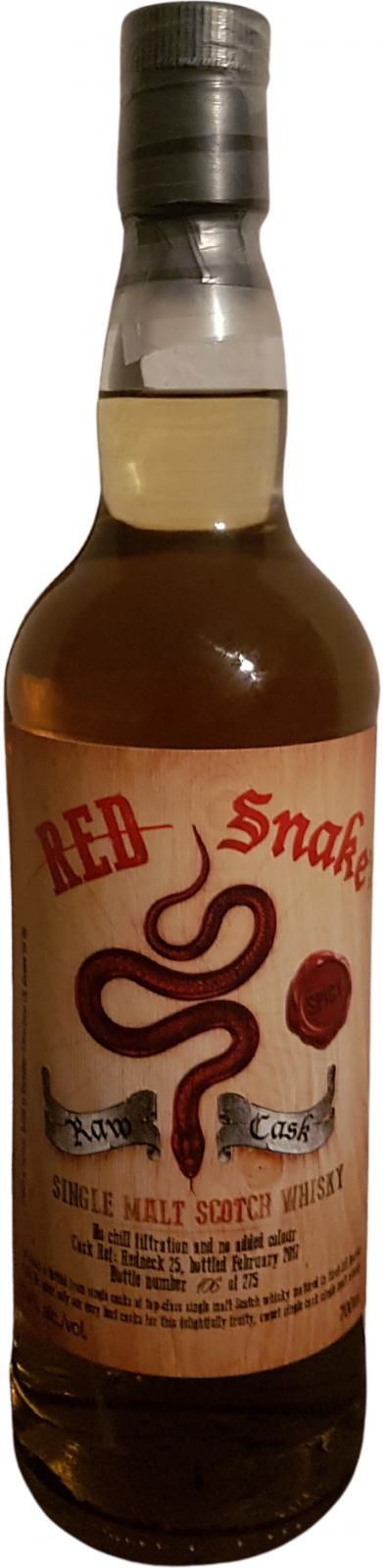 Red Snake NAS BA Raw Cask Redneck 25 60.4% 700ml