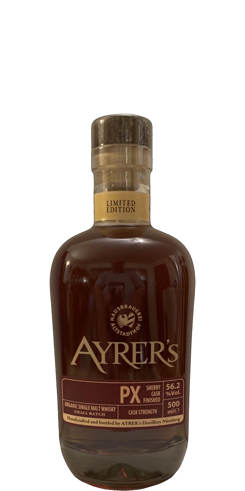 Ayrer's 2015 Ayrer's PX L20014 56.2% 500ml