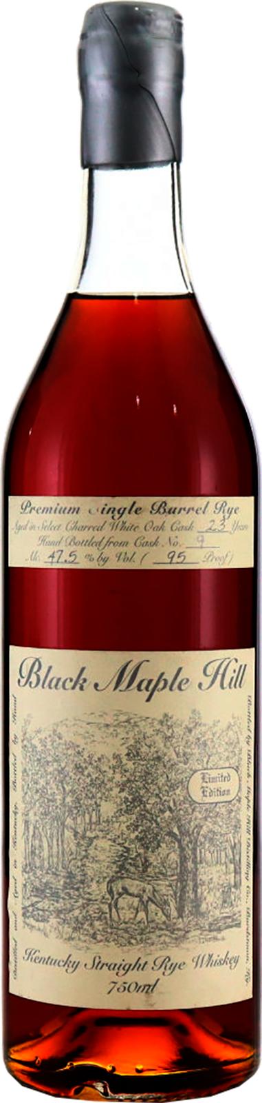 Black Maple Hill 23yo Premium Single Barrel Rye Select Charred White Oak Barrel 9 47.5% 750ml
