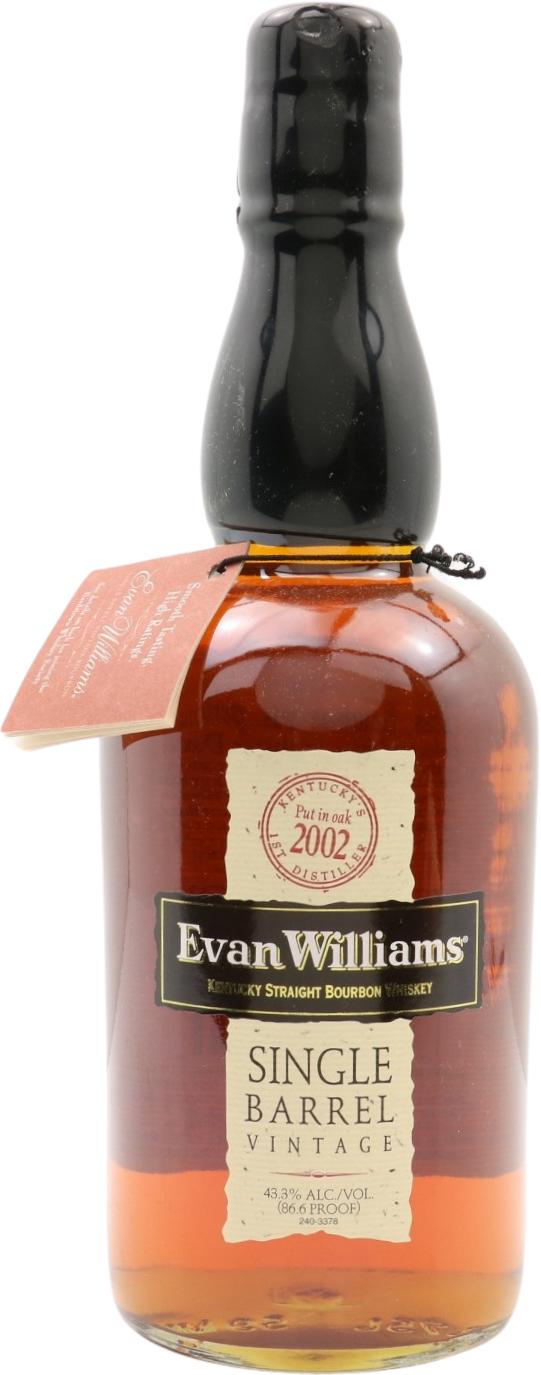 Evan Williams 2002 American Oak 825 43.3% 750ml