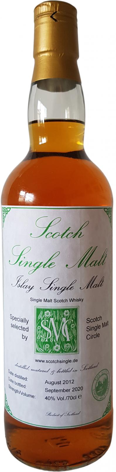 Islay Single Malt 2012 MC Bourbon 40% 700ml