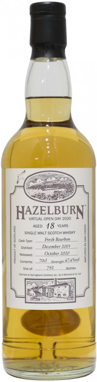 Hazelburn 2001