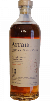 Arran 10-year-old - Value and price information - Whiskystats