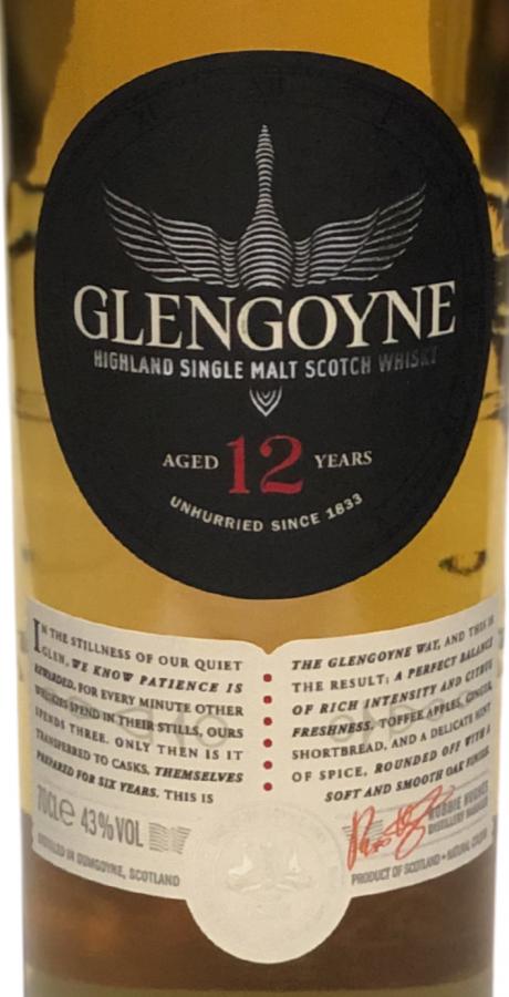 Glengoyne 12 Year Old Ratings And Reviews Whiskybase 4933