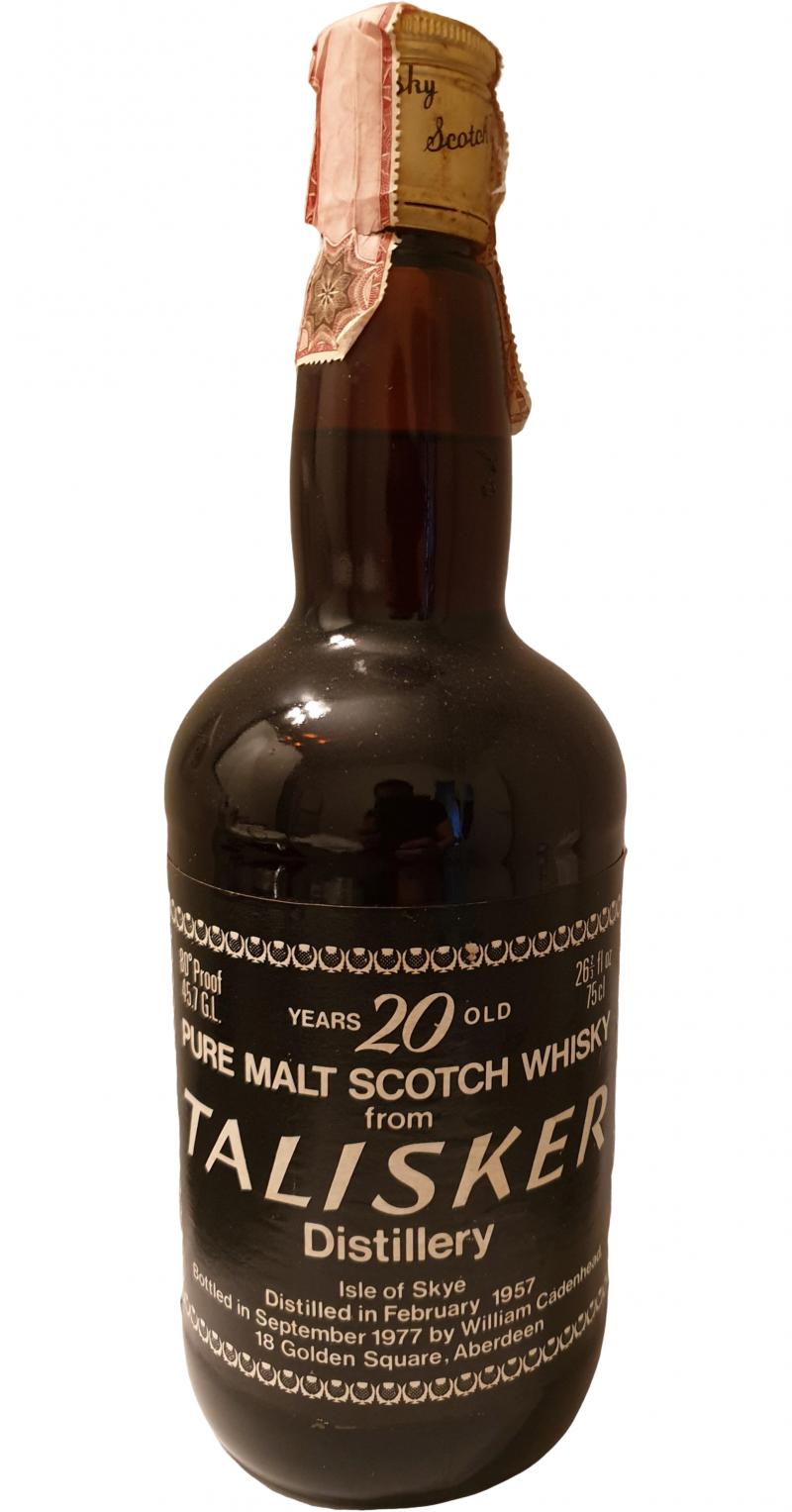 Talisker 1957 CA Dumpy Bottle 45.7% 750ml