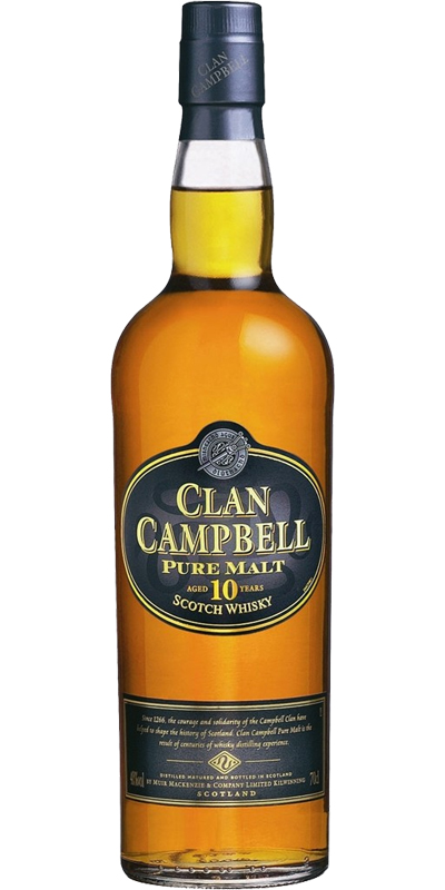 Clan Campbell 10yo Pure Malt 40% 700ml