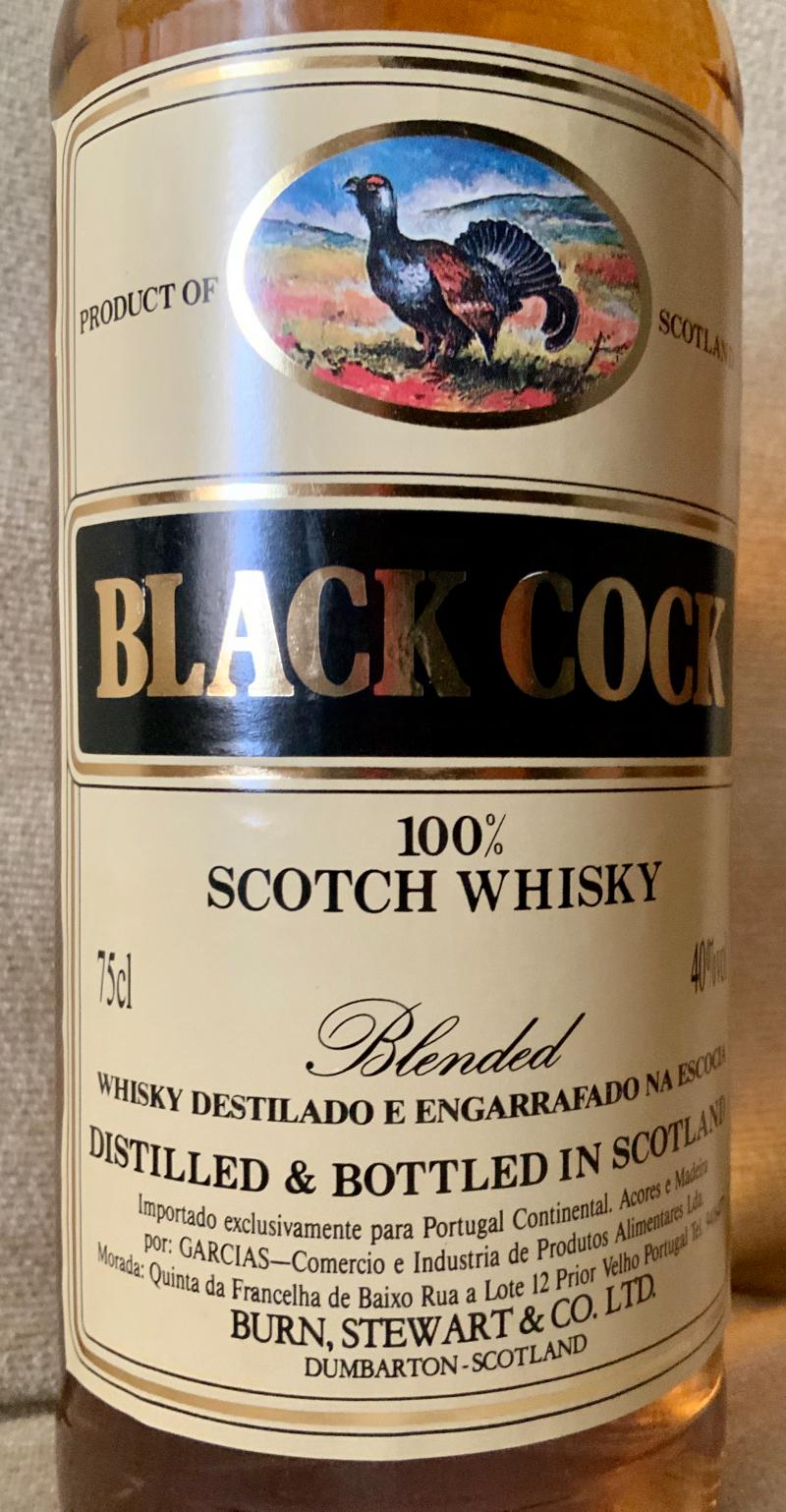 Black Cock 100% Scotch Whisky