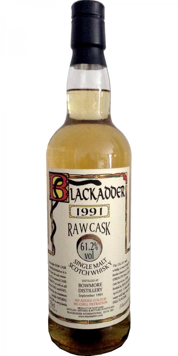 Bowmore 1991 BA Raw Cask Barrel #15093 61.2% 700ml
