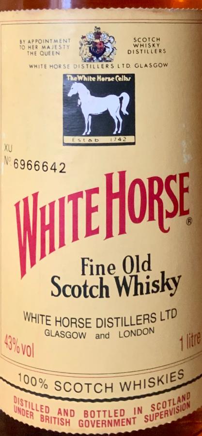 White Horse Fine Old Scotch Whisky - Ratings and reviews - Whiskybase