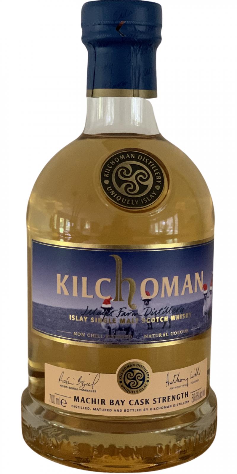 Kilchoman Machir Bay Cask Strength Bourbon & Sherry Casks 58.6% 700ml