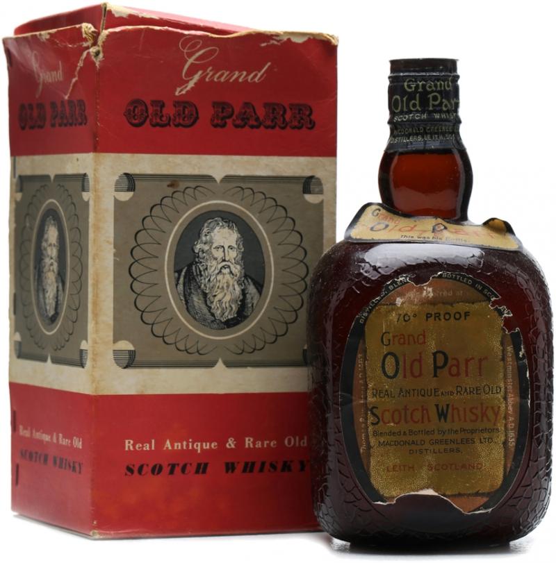 Grand Old Parr Real Antique and Rare Old Scotch Whisky - Ratings