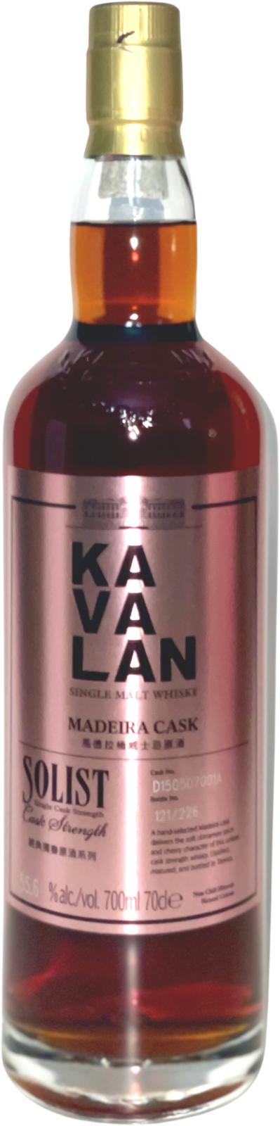 Kavalan Solist Madeira D150507061A Get Lost in the Whisky 55.6% 700ml