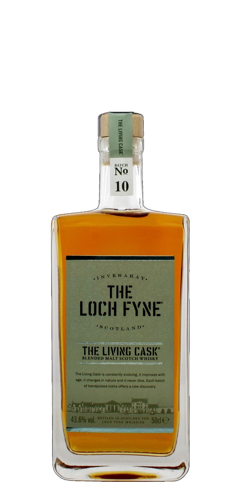 The Loch Fyne The Living Cask LF Batch 10 43.6% 500ml