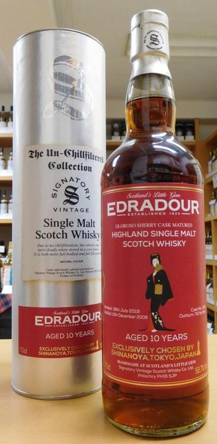 Edradour 2008 SV - Ratings and reviews - Whiskybase