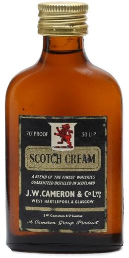 Scotch Cream A Blend of the Finest Whiskies