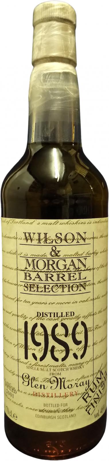 Glen Moray 1989 WM Barrel Selection Rum Finish 46% 700ml