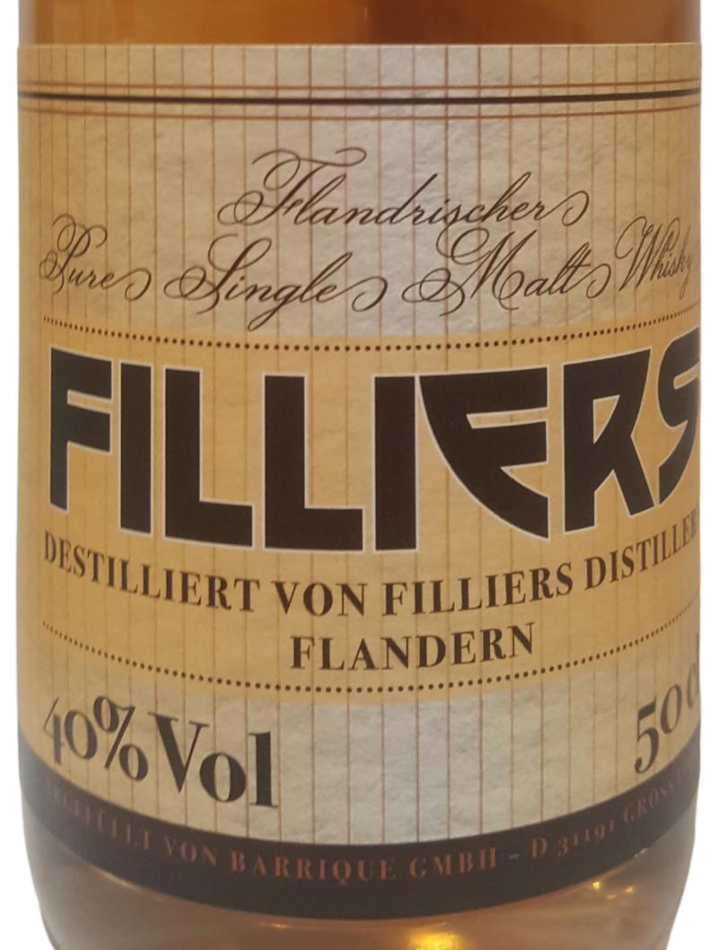 Filliers Flandrischer Pure Single Malt Whisky Bq