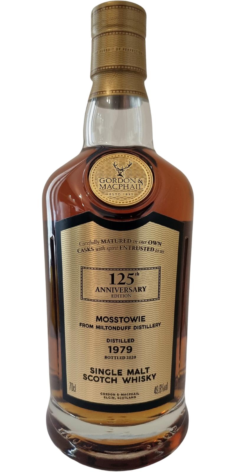 Mosstowie 1979 GM - Ratings and reviews - Whiskybase