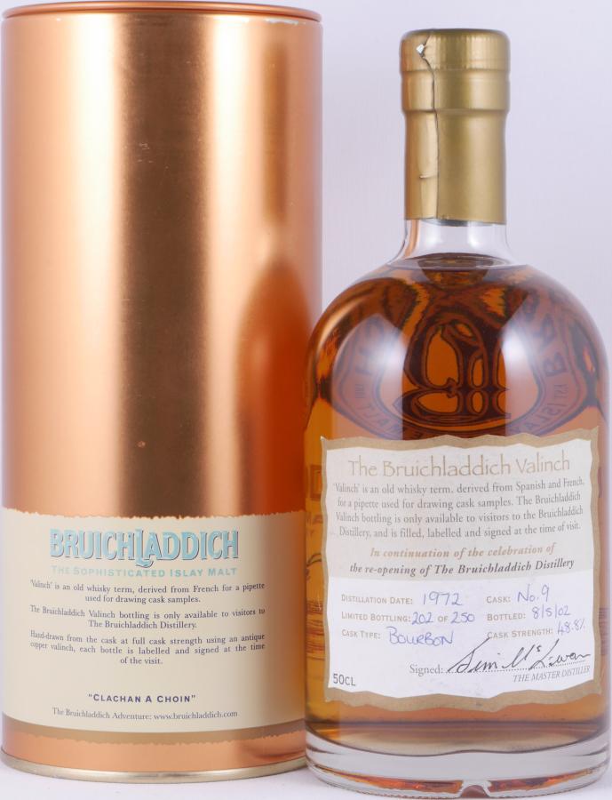 Bruichladdich 1972 - Ratings and reviews - Whiskybase