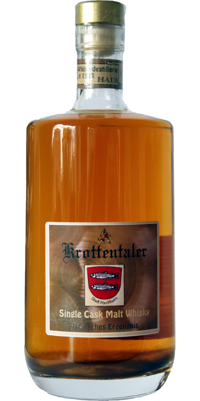 Krottentaler 2001 Single Cask Malt Whisky 40% 700ml
