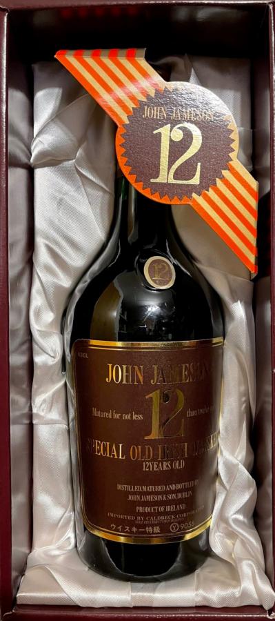 John Jameson 12yo Imported by Caldbeck Corporation 43% 750ml