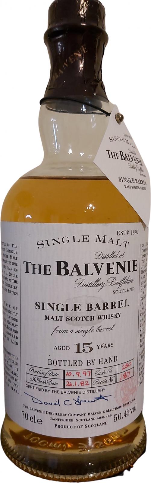Balvenie 15yo Single Barrel 250 50.4% 700ml