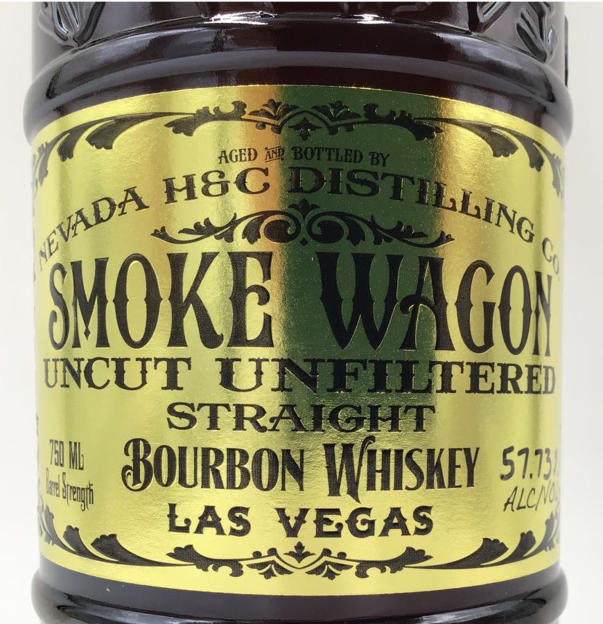 Smoke Wagon Straight Bourbon Whiskey – Nevada H&C Distilling Company