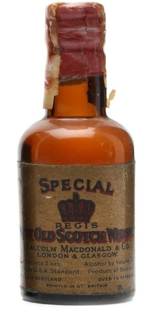 Special Regis Very Old Scotch Whisky