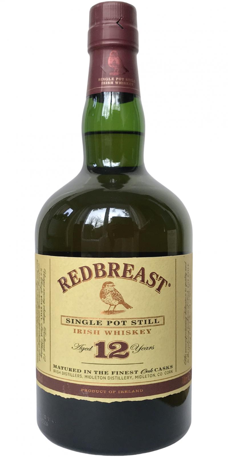 red breast whiskey bottle