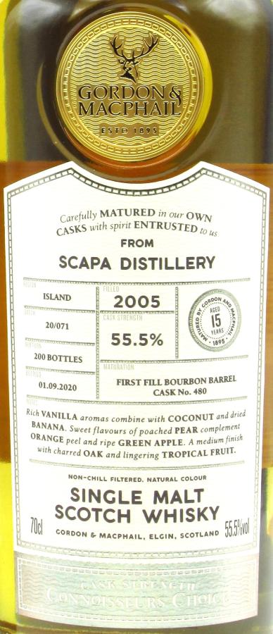 Scapa 2005 GM - Ratings and reviews - Whiskybase