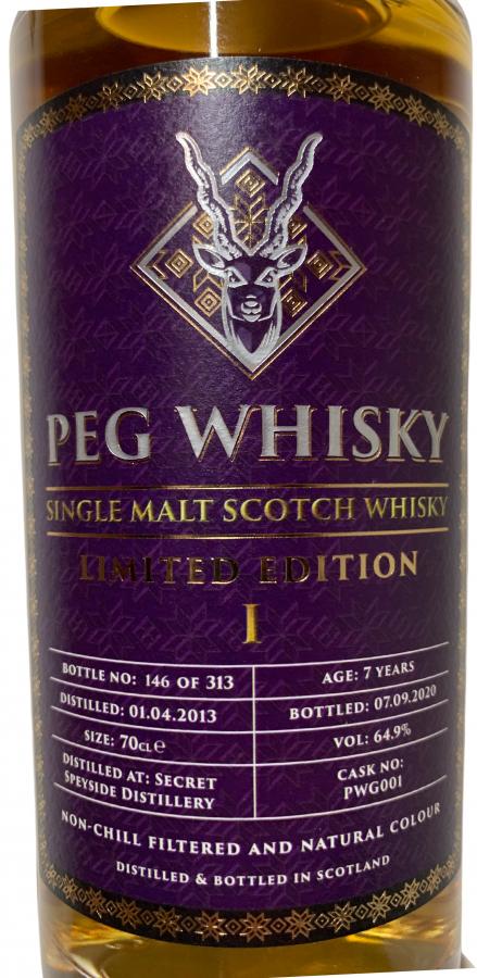 Peg Whisky 2013 PegW