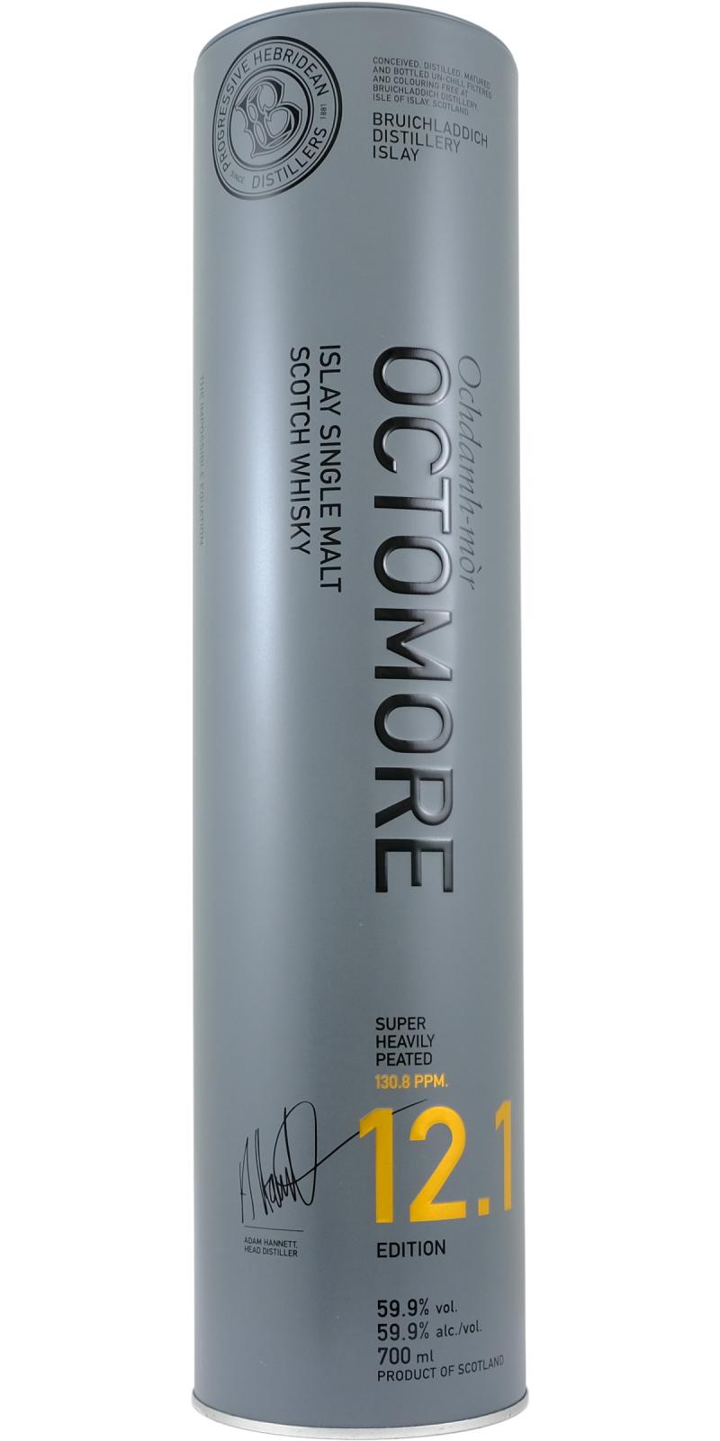 Octomore Edition 12.1 / 130.8 PPM