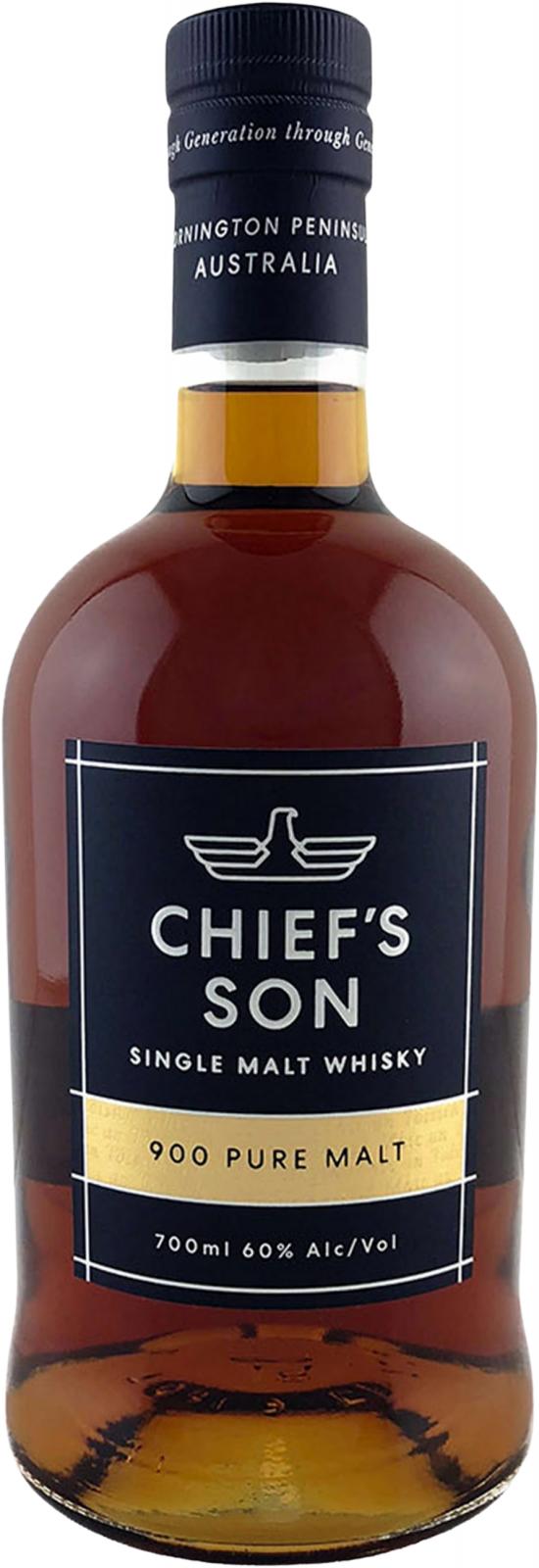 Chief's Son 900 Pure Malt French Oak Ex-fortified #88 60% 700ml