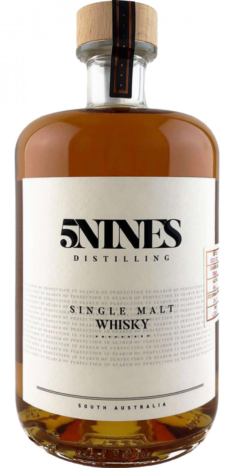 5Nines Single Malt Whisky 5ND028.050.053.119 44.2% 700ml