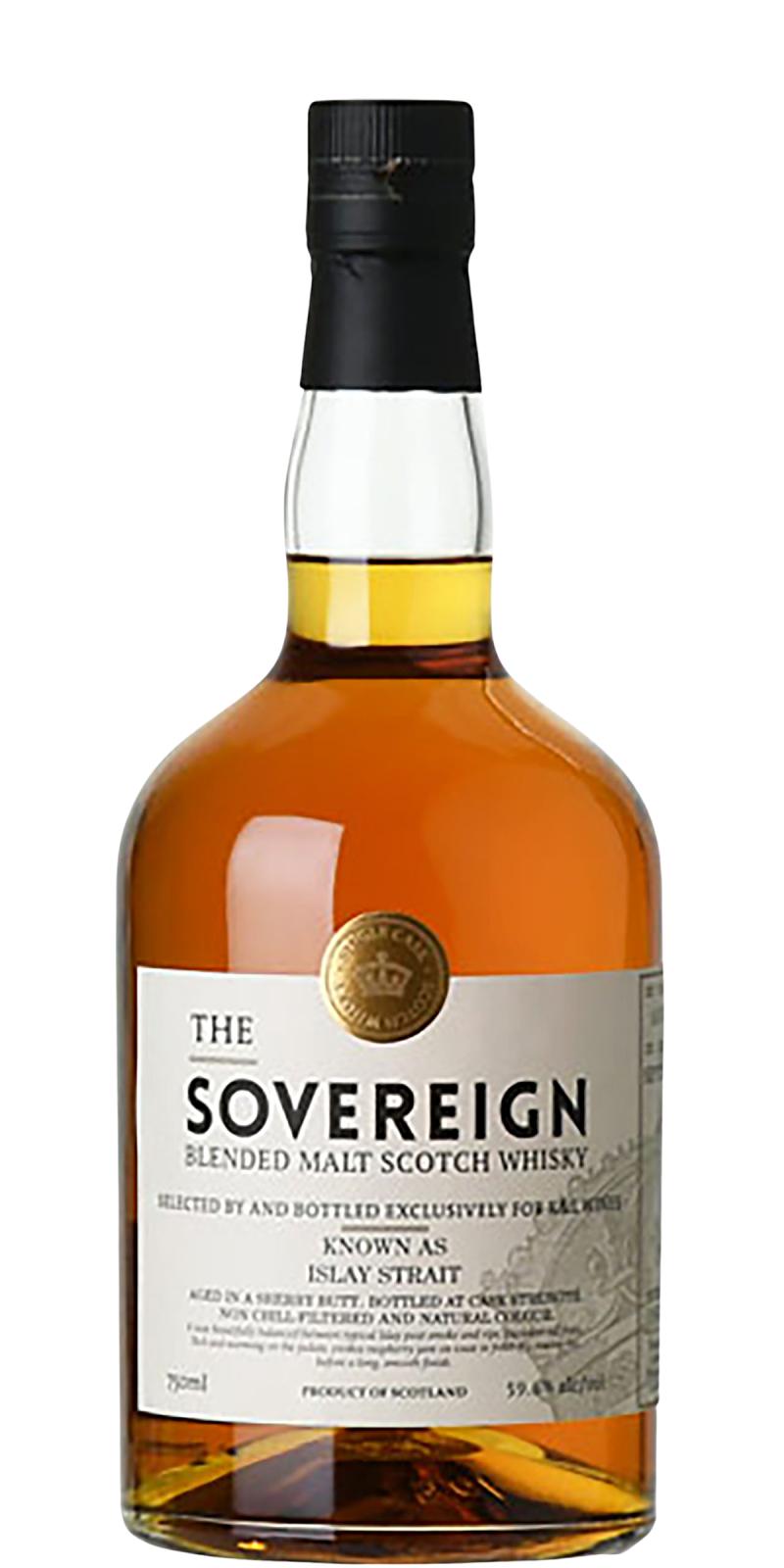 Islay Strait 2010 HL The Sovereign Sherry Butt Finish K&L Wine Merchants Exclusive 59.6% 750ml